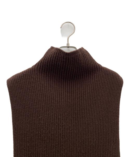 Ameri（アメリ）AMERI (アメリ) VEST LAYERED SHIRT DRESS ブラウン サイズ:Ｓの古着・服飾アイテム