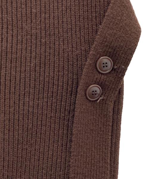 Ameri（アメリ）AMERI (アメリ) VEST LAYERED SHIRT DRESS ブラウン サイズ:Ｓの古着・服飾アイテム