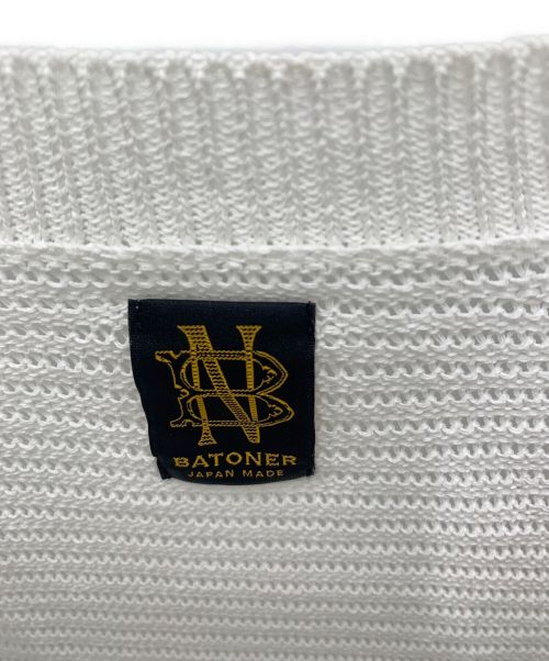BATONER（バトナ―）BATONER (バトナ―) カットソー ホワイト サイズ:2の古着・服飾アイテム