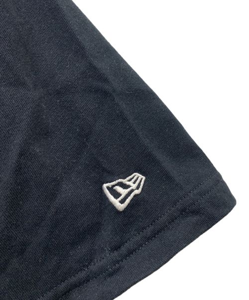 New Era（ニューエラ）New Era (ニューエラ) YOHJI YAMAMOTO (ヨウジヤマモト) バックプリントカットソ－ ブラック サイズ:Lの古着・服飾アイテム