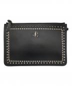 JIMMY CHOOジミーチュウ）の古着「クラッチバッグ」｜ブラック