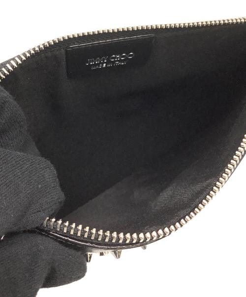 JIMMY CHOO（ジミーチュウ）JIMMY CHOO (ジミーチュウ) クラッチバッグ ブラックの古着・服飾アイテム