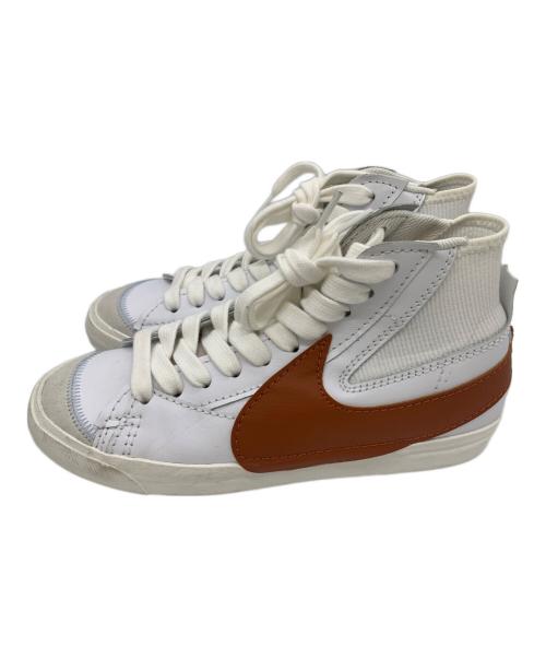 NIKE（ナイキ）NIKE (ナイキ) ハイカットスニーカー ブラウン×ホワイト サイズ:28の古着・服飾アイテム