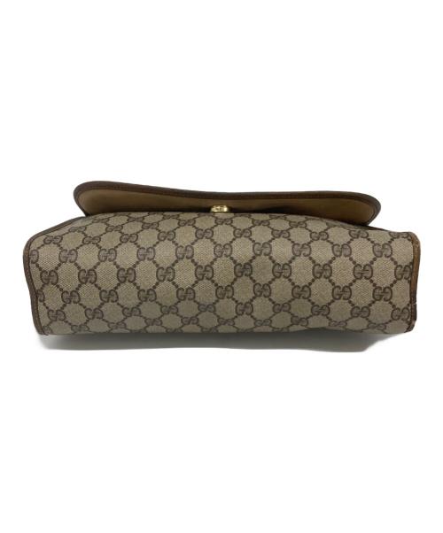 GUCCI（グッチ）GUCCI (グッチ) クラッチバッグ ブラウンの古着・服飾アイテム