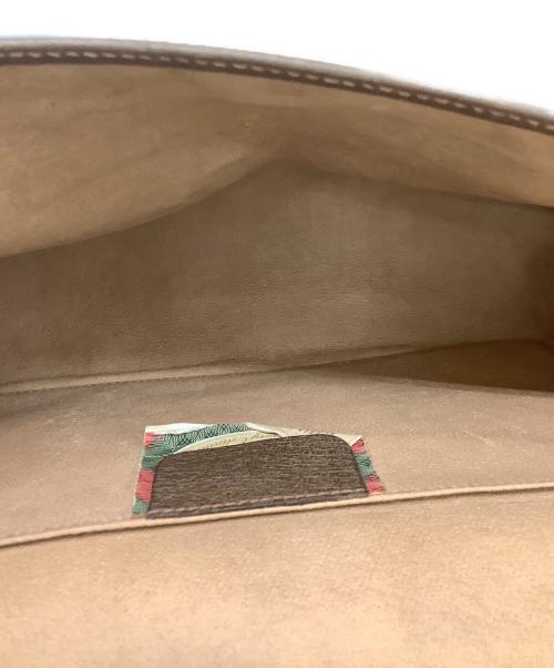 GUCCI（グッチ）GUCCI (グッチ) クラッチバッグ ブラウンの古着・服飾アイテム