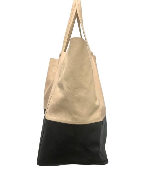 CELINE（セリーヌ）CELINE (セリーヌ) トートバッグ ブラック×ベージュの古着・服飾アイテム