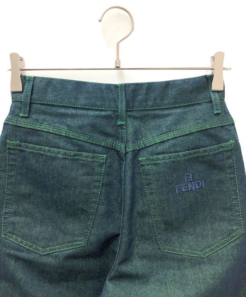 FENDI（フェンディ）FENDI (フェンディ) デニムパンツ インディゴ サイズ:Sサイズの古着・服飾アイテム