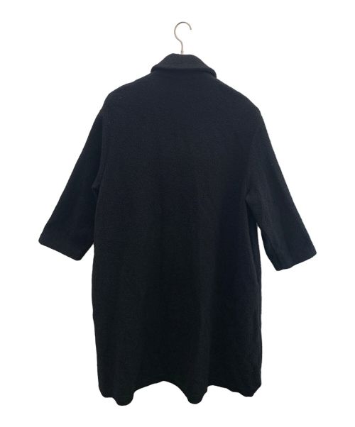 apuntob（アプントビー）ApuntoB (アプントビー) ウールブレンドステンカラーコート ブラック サイズ:Mサイズの古着・服飾アイテム