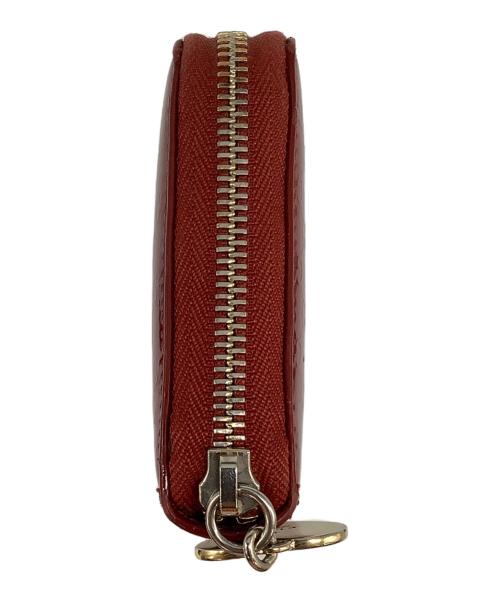 GUCCI（グッチ）GUCCI (グッチ) グッチシマ ラウンドファスナー長財布 レッドの古着・服飾アイテム