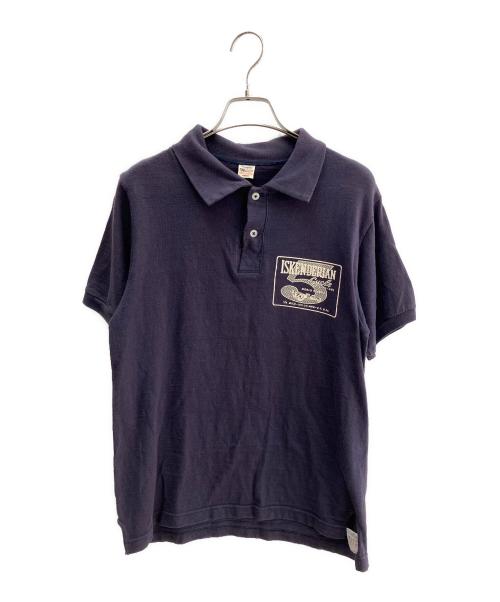 WAREHOUSE（ウエアハウス）WAREHOUSE (ウエアハウス) ポロシャツ ネイビー サイズ:Ｓの古着・服飾アイテム