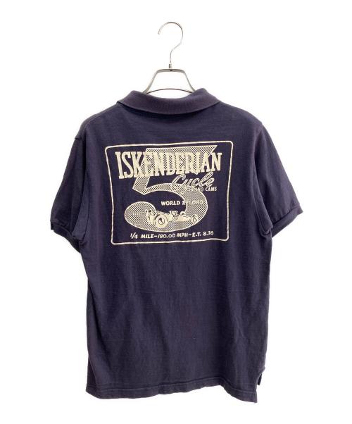 WAREHOUSE（ウエアハウス）WAREHOUSE (ウエアハウス) ポロシャツ ネイビー サイズ:Ｓの古着・服飾アイテム