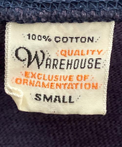 WAREHOUSE（ウエアハウス）WAREHOUSE (ウエアハウス) ポロシャツ ネイビー サイズ:Ｓの古着・服飾アイテム