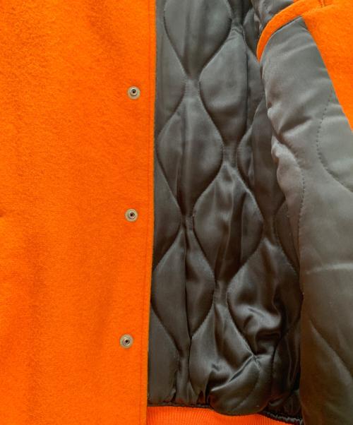 ABAHOUSE（アバハウス）ABAHOUSE (アバハウス) スタジャン オレンジ×ブラウン サイズ:FREEの古着・服飾アイテム