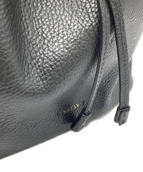 BALLY（バリー）BALLY (バリー) ショルダーバッグ ブラック×レッドの古着・服飾アイテム