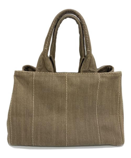 PRADA（プラダ）PRADA (プラダ) カナパトートバッグ ベージュの古着・服飾アイテム