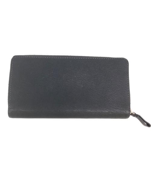 PAUL SMITH（ポールスミス）Paul Smith (ポールスミス) ハイライトステッチ長財布 ブラックの古着・服飾アイテム