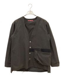 Leh（レー）の古着「カーディガン」｜ダークオリーブ