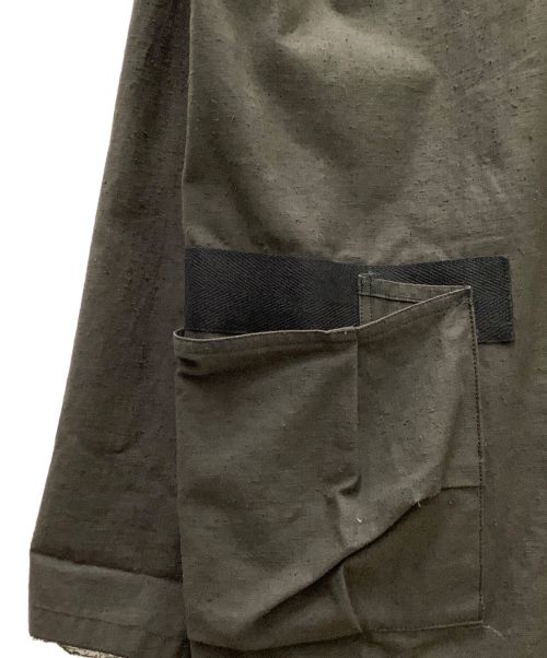 Leh（レー）LEH (レー) カーディガン ダークオリーブ サイズ:Ｍの古着・服飾アイテム