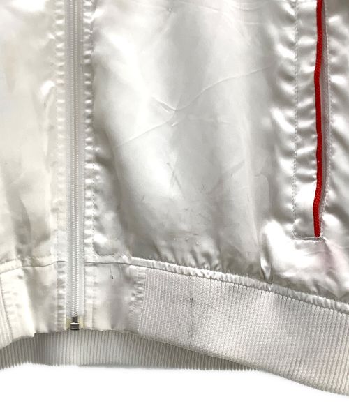 Coogi（クージー）Coogi (クージー) スカジャン ブルー×ホワイト サイズ:XLの古着・服飾アイテム