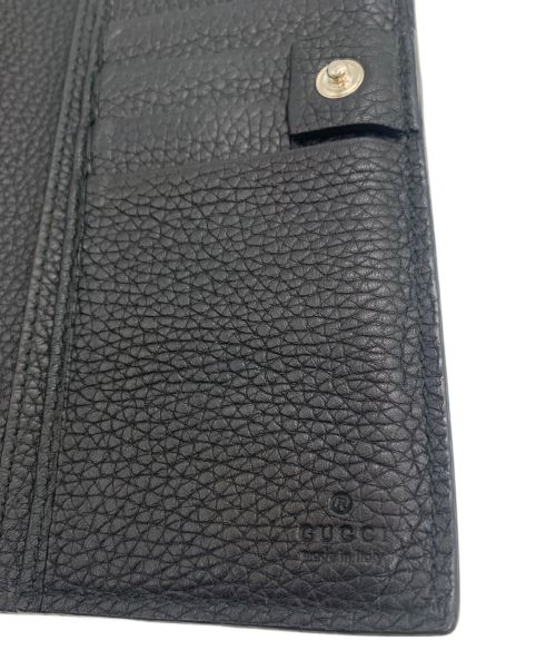 GUCCI（グッチ）GUCCI (グッチ) GUCCI 長財布ドリアン ブラックの古着・服飾アイテム