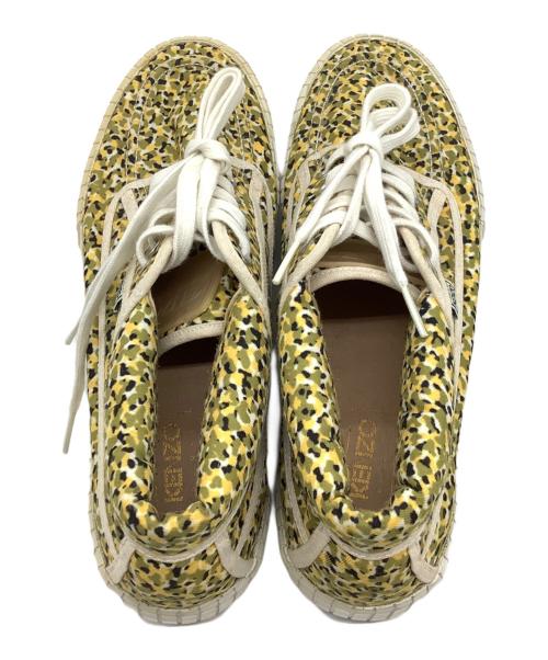 KENZO（ケンゾー）KENZO (ケンゾー) スニーカー ブラウン×イエロー サイズ:42の古着・服飾アイテム