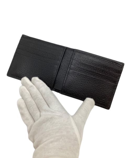 GUCCI（グッチ）GUCCI (グッチ) GGマーモント2つ折り財布 ブラックの古着・服飾アイテム