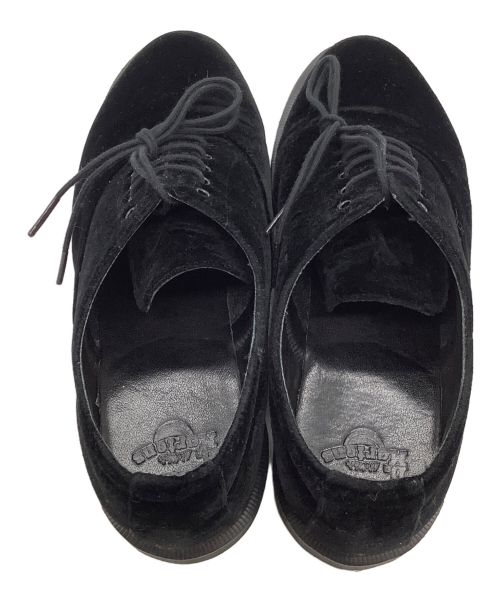 Dr.Martens（ドクターマーチン）Dr.Martens (ドクターマーチン) スウェードブーツ ブラック サイズ:EU38の古着・服飾アイテム