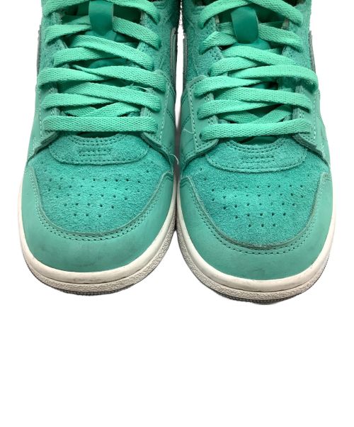 NIKE（ナイキ）NIKE (ナイキ) ハイカットスニーカー エメラルドグリーン サイズ:25.5cmの古着・服飾アイテム