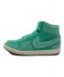 NIKE (ナイキ) ハイカットスニーカー エメラルドグリーン サイズ:25.5cm：10000円