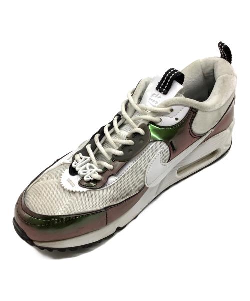 NIKE（ナイキ）NIKE (ナイキ) ローカットスニーカー ホワイト×ブラウン サイズ:27cmの古着・服飾アイテム