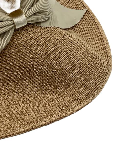 Athena NEW YORK（アシーナニューヨーク）Athena New York (アシーナニューヨーク) ストローハット サイズ:不明の古着・服飾アイテム