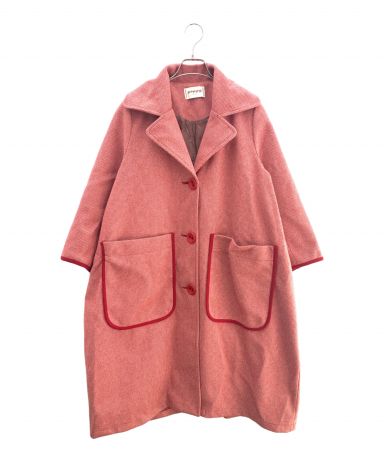 【美品】poppy コクーンコート ピンク うさぎさんサイズ 美品】poppy コクーンコート ピンク うさぎさんサイズ 2024年秋冬新