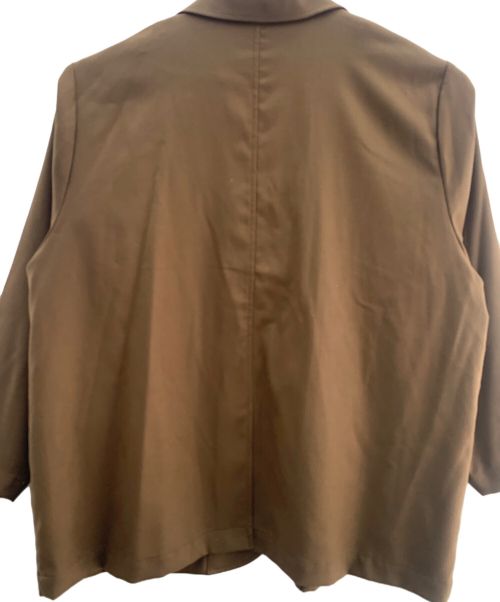 STYLE MIXER（スタイルミキサー）STYLE MIXER (スタイルミキサー) Rビッグシルエットテーラードジャケット ブラウン サイズ:Free 未使用品の古着・服飾アイテム