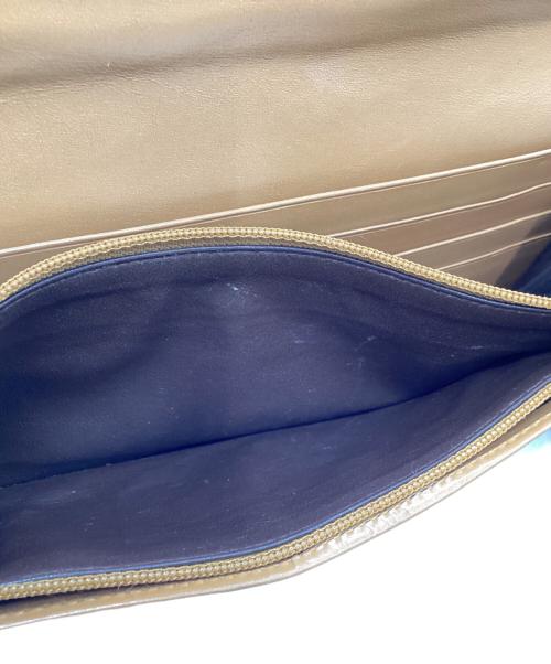 GUCCI（グッチ）GUCCI (グッチ) 長財布 ブラウンの古着・服飾アイテム