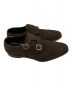 Crockett & Jones (クロケット＆ジョーンズ) ダブルモンクストラップシューズ ブラウン サイズ:27.5cm：15000円