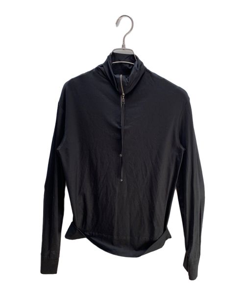 LOUIS VUITTON（ルイ ヴィトン）LOUIS VUITTON (ルイ ヴィトン) ハーフジッププルオーバー ブラック サイズ:Lの古着・服飾アイテム