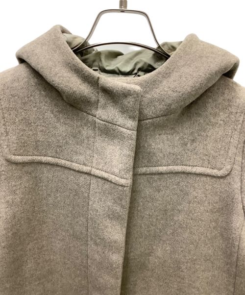 Max Mara WEEK END LINE（マックスマーラ ウイークエンドライン）MAX MARA WEEK END LINE (マックスマーラ ウイークエンドライン) フーデッドコート グレー サイズ:Ｓの古着・服飾アイテム