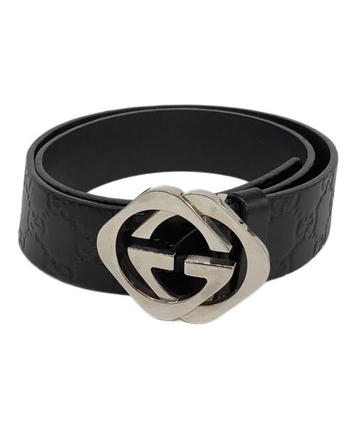GUCCI（グッチ）GUCCI (グッチ) ベルト ブラックの古着・服飾アイテム