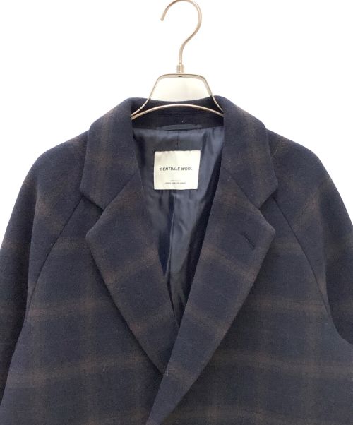 green label relaxing（グリーンレーベルリラクシング）green label relaxing (グリーンレーベルリラクシング) チェスターコート ネイビー サイズ:Ｓの古着・服飾アイテム