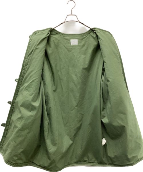 NAF（ナフ）NAF (ナフ) ミリタリーボアコート グリーン×グレー サイズ:Ｓの古着・服飾アイテム