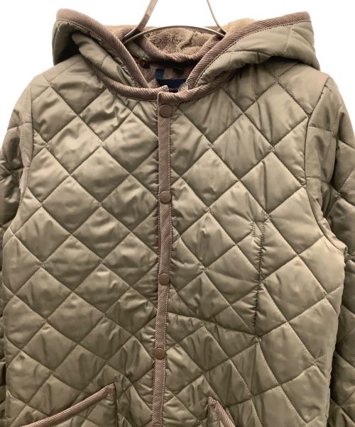 LAVENHAM（ラベンハム）LAVENHAM (ラベンハム) キルティングコート ベージュ サイズ:Ｍの古着・服飾アイテム