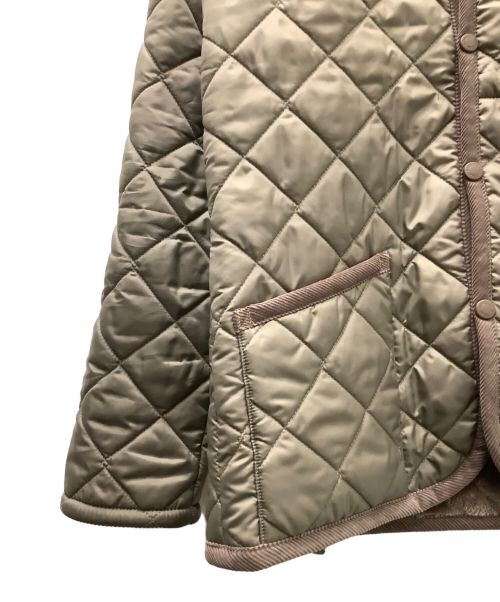LAVENHAM（ラベンハム）LAVENHAM (ラベンハム) キルティングコート ベージュ サイズ:Ｍの古着・服飾アイテム