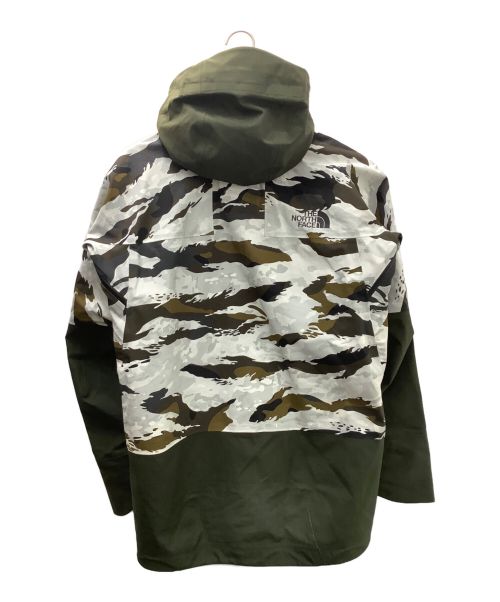 THE NORTH FACE（ザ ノース フェイス）THE NORTH FACE (ザ ノース フェイス) フューチャーライトエーキャドジャケット グリーン×ホワイト サイズ:Ｓの古着・服飾アイテム