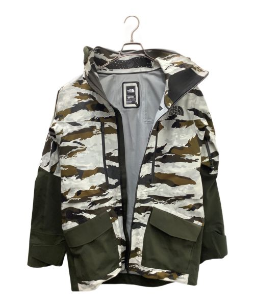 THE NORTH FACE（ザ ノース フェイス）THE NORTH FACE (ザ ノース フェイス) フューチャーライトエーキャドジャケット グリーン×ホワイト サイズ:Ｓの古着・服飾アイテム