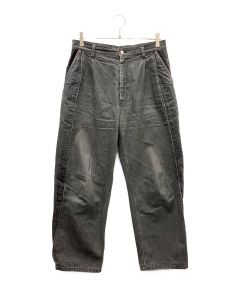 中古・古着通販】stein (シュタイン) RECONSTRUCTION WIDE DENIM JEANS