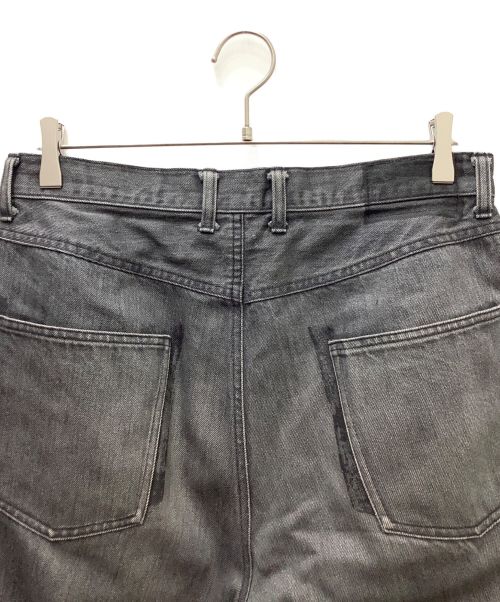stein（シュタイン）stein (シュタイン) ワイドテーパードデニムパンツ グレー サイズ:Ｓの古着・服飾アイテム
