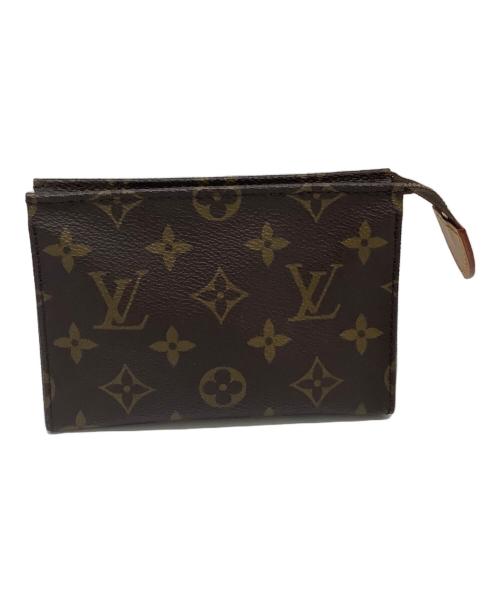 LOUIS VUITTON（ルイ ヴィトン）LOUIS VUITTON (ルイ ヴィトン) ポーチ ブラウンの古着・服飾アイテム