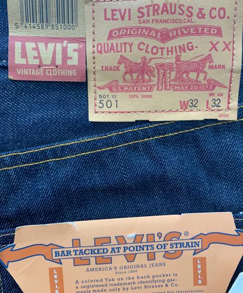LEVI'S VINTAGE CLOTHING（リーバイス ビンテージ クロージング）LEVI'S VINTAGE CLOTHING (リーバイス ビンテージ クロージング) 501復刻デニムパンツ インディゴ サイズ:SIZE W32×L32 未使用品の古着・服飾アイテム