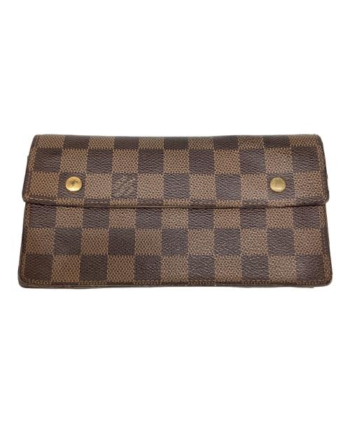 LOUIS VUITTON（ルイ ヴィトン）LOUIS VUITTON (ルイ ヴィトン) ポルトフォイユ・アコルディオン ブラウンの古着・服飾アイテム