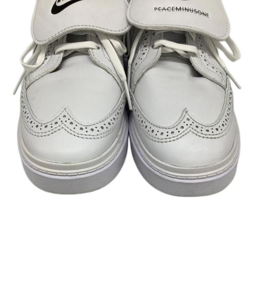 NIKE（ナイキ）NIKE (ナイキ) KWONDO 1/PEACEMINUSONE ホワイト サイズ:27の古着・服飾アイテム